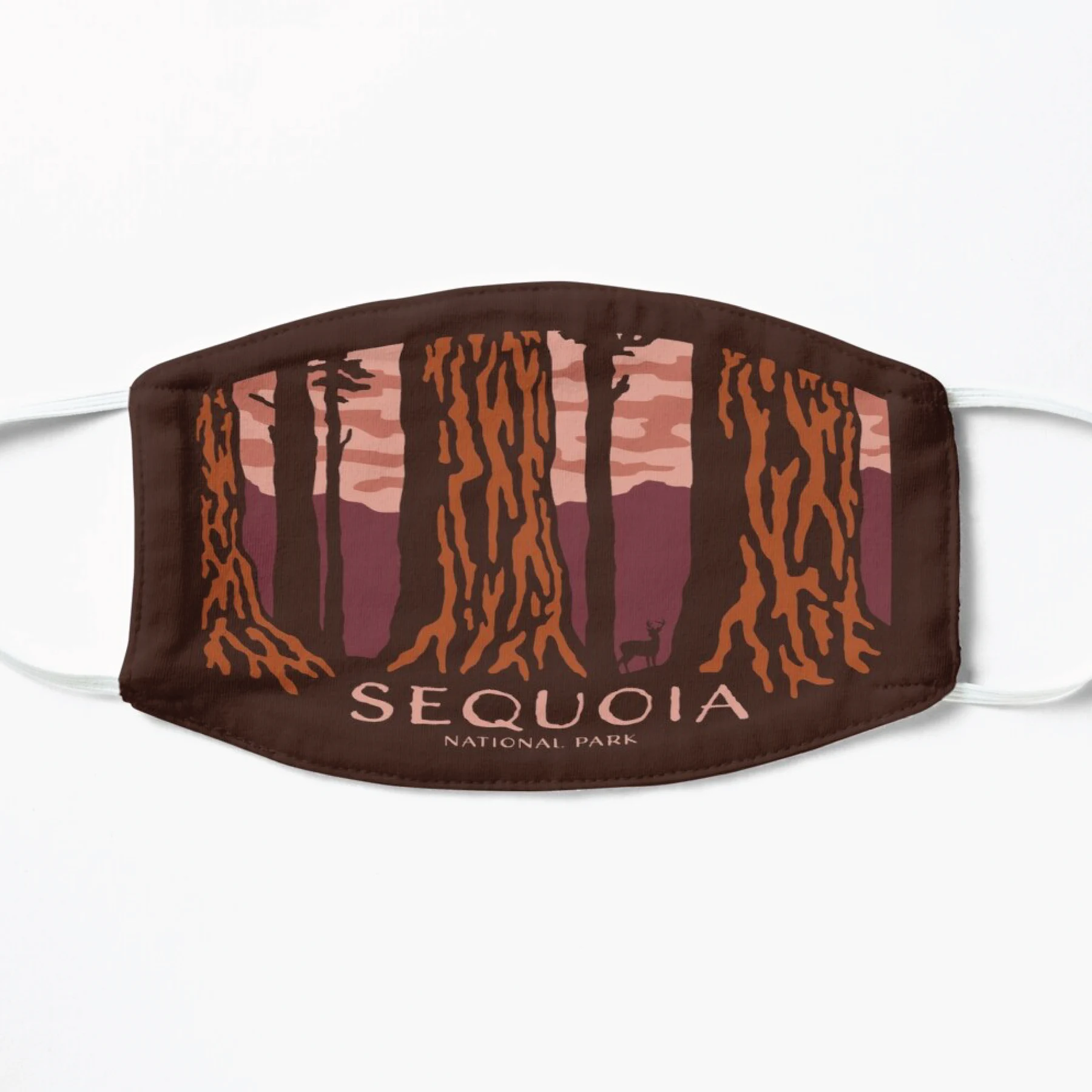 National Park Masks — Surface design · Illustration