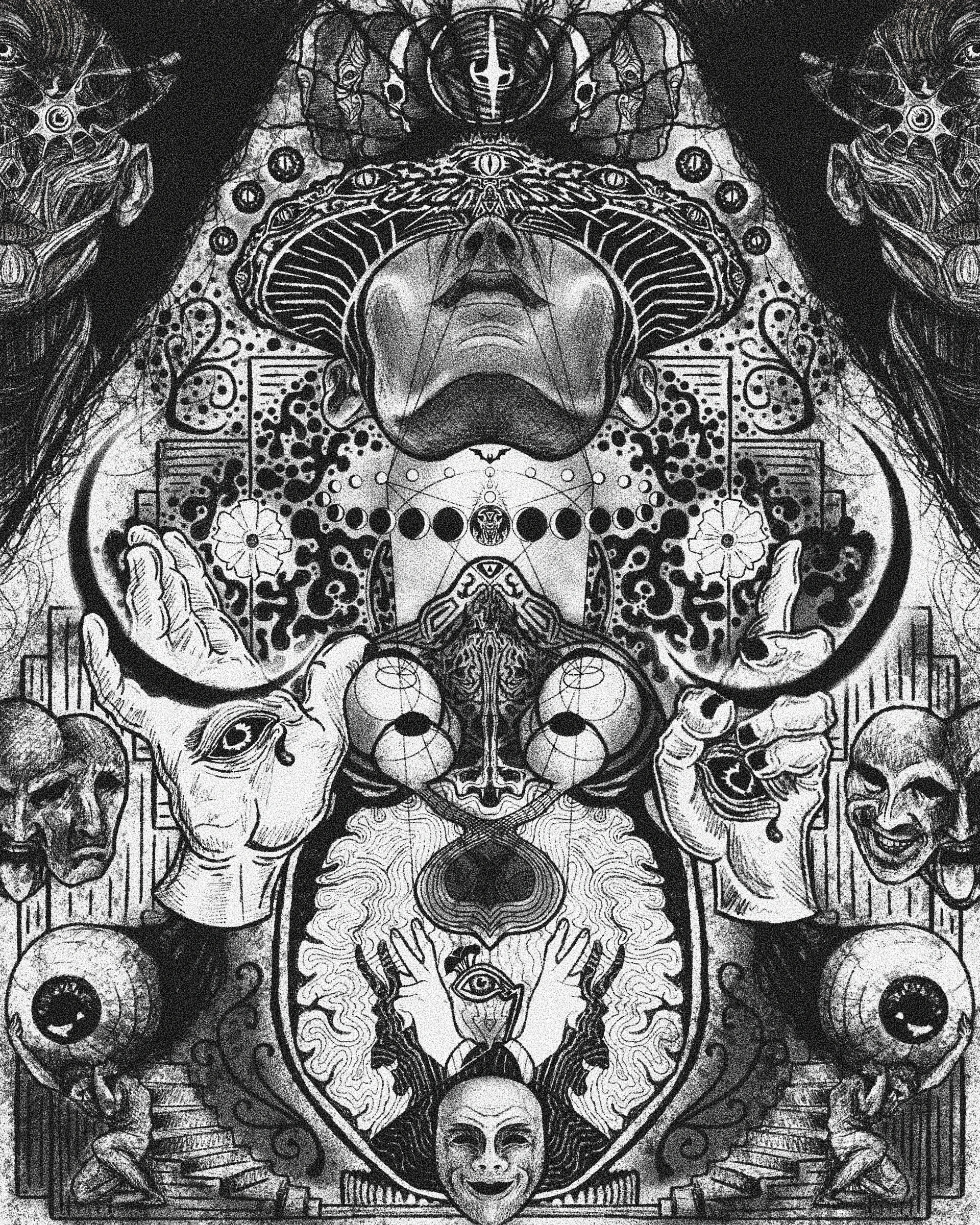 Binoculars — finished artwork