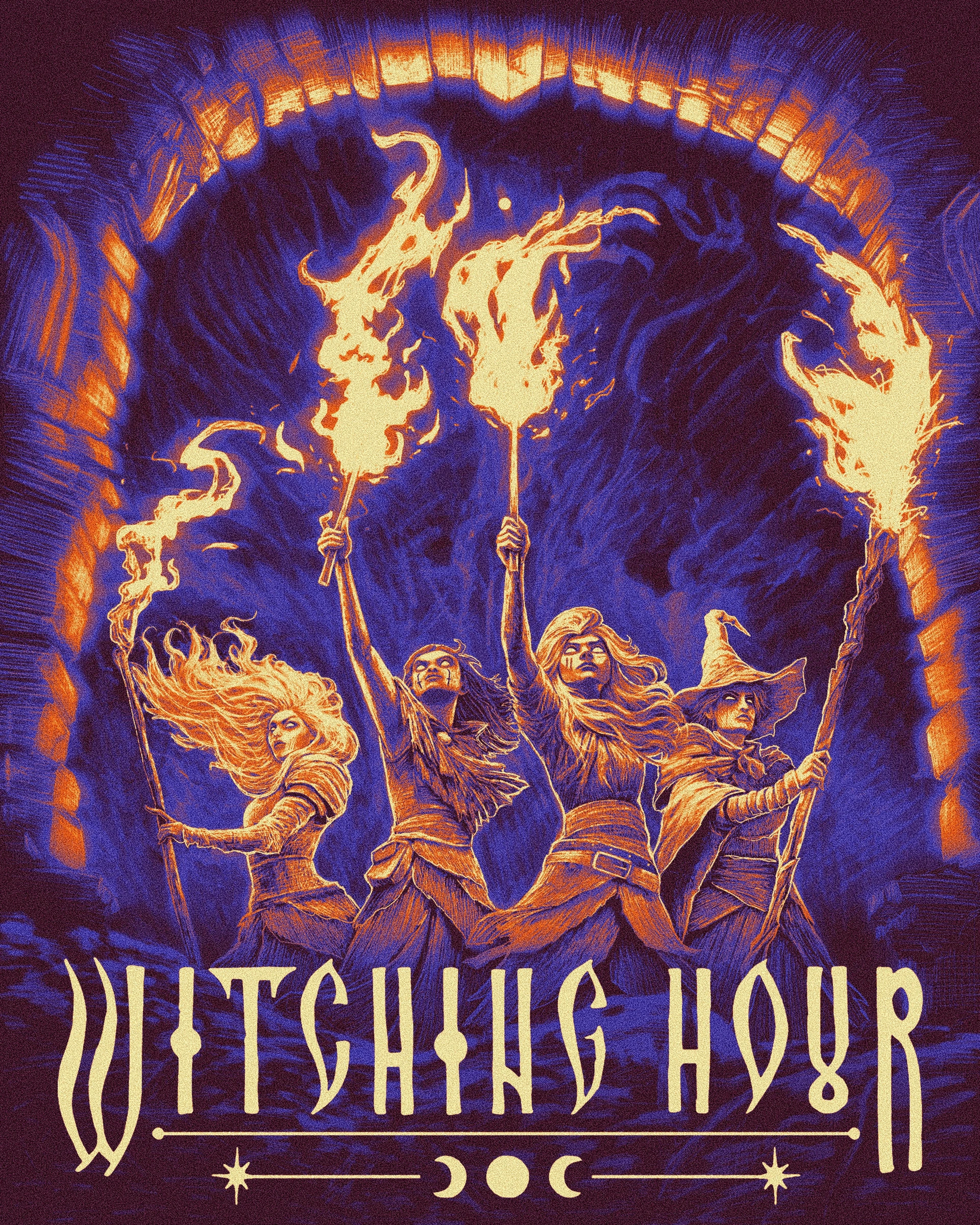 Witching Hour — finished artwork